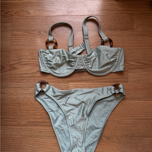 Solid & Striped Maia Bikini — Sage - Picture 15 of 15